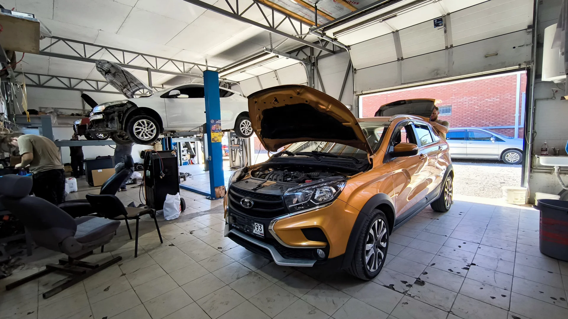 Установка автокондиционера Приора, 2110, Калина - миниатюра 7