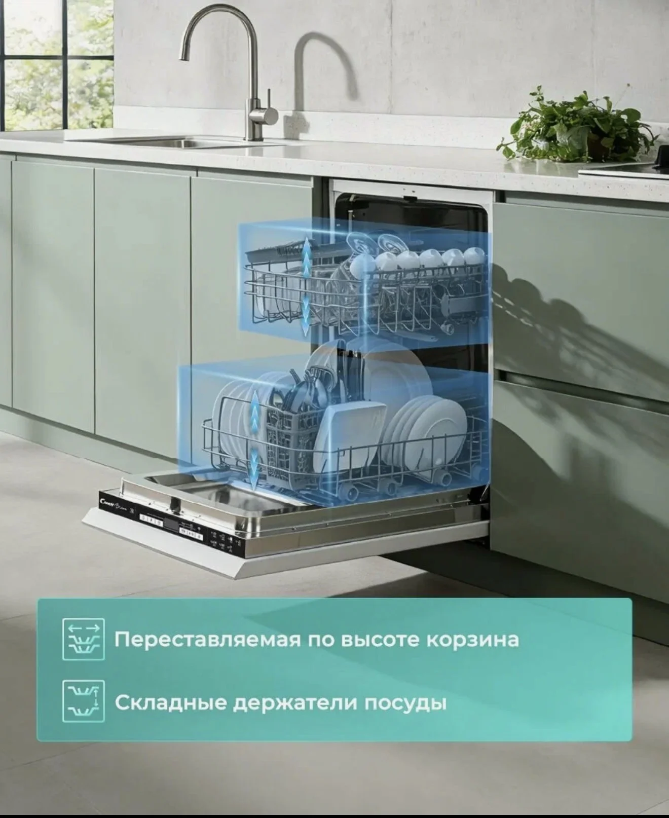 Новая посудомоечная машина Candy - миниатюра 6
