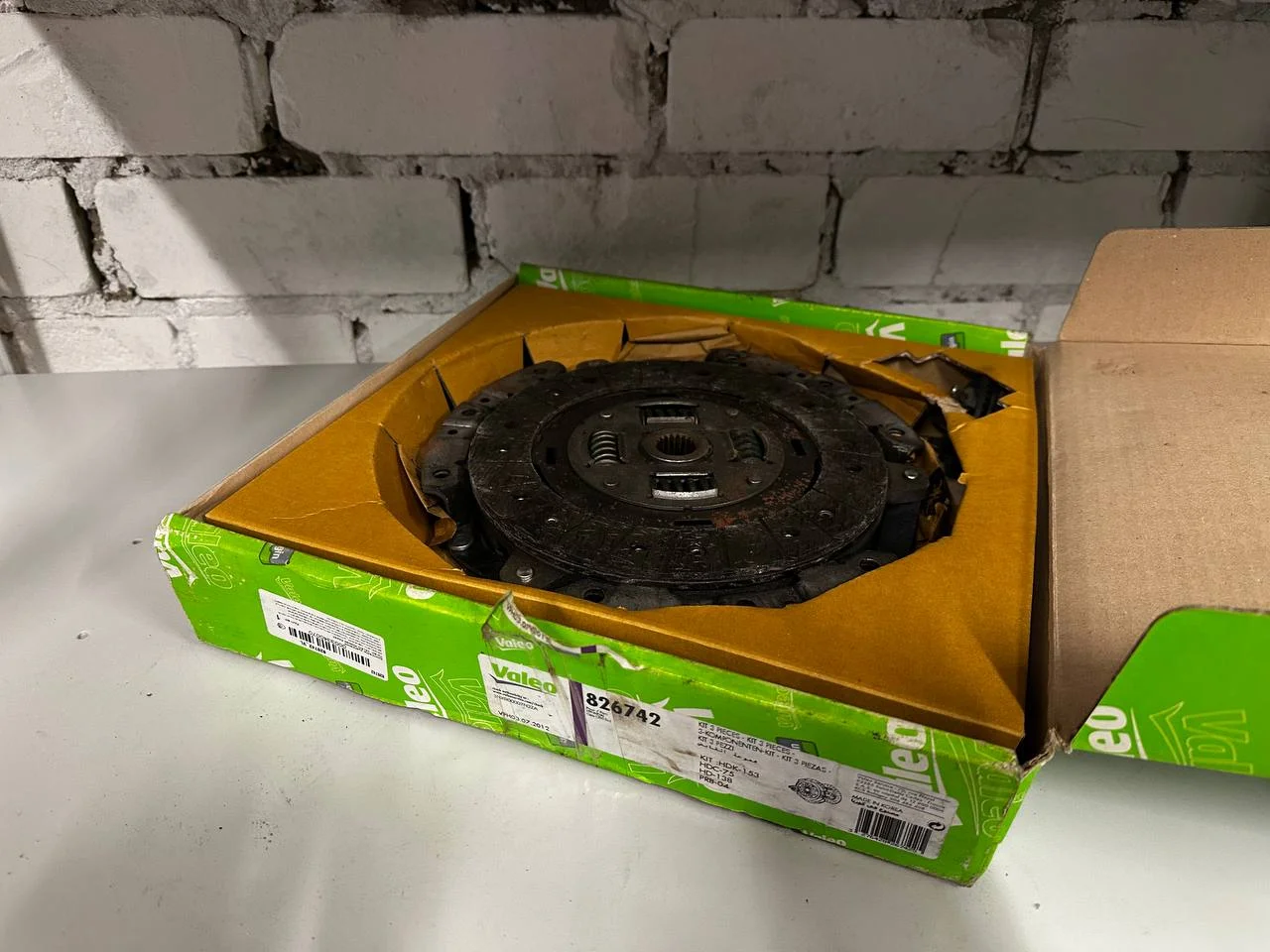 Комплект сцепления valeo 826742 - изображение 1