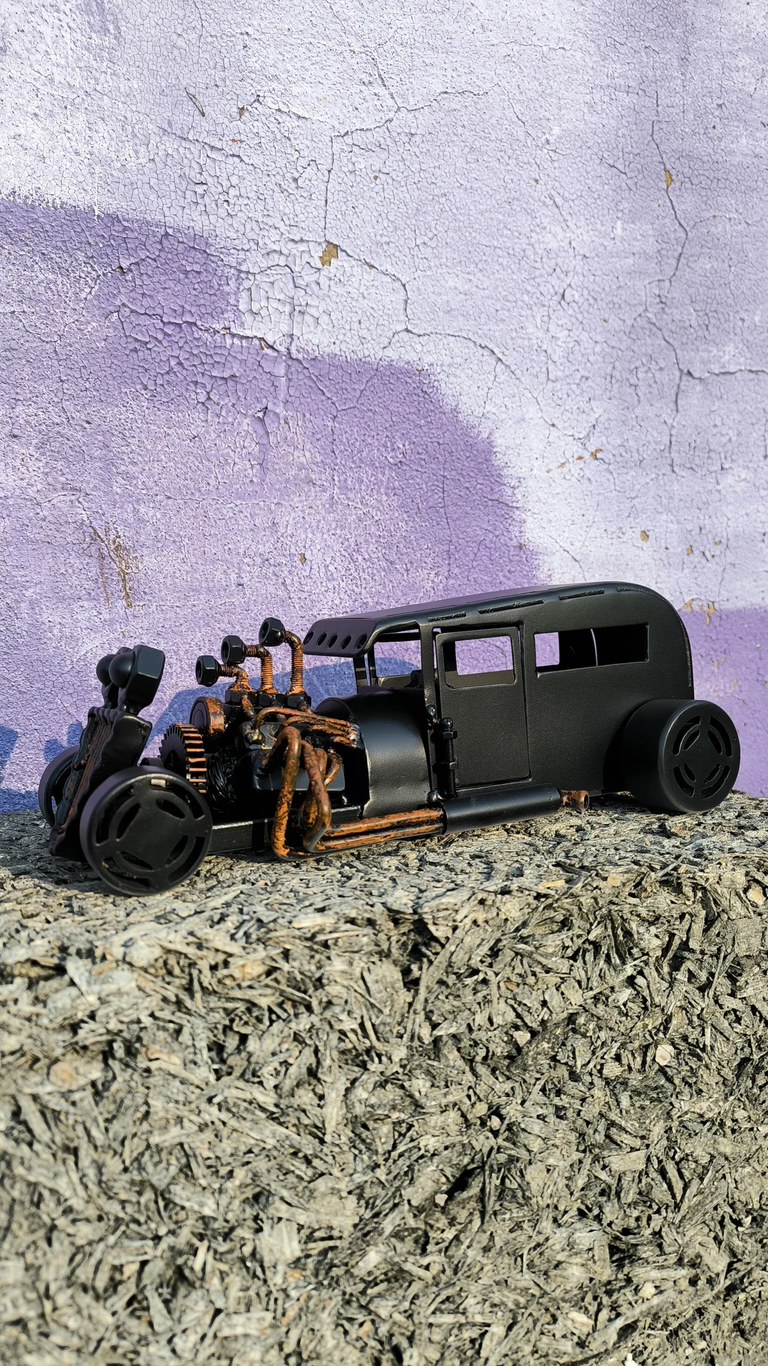 Модель машины хот род hotrod - миниатюра 8