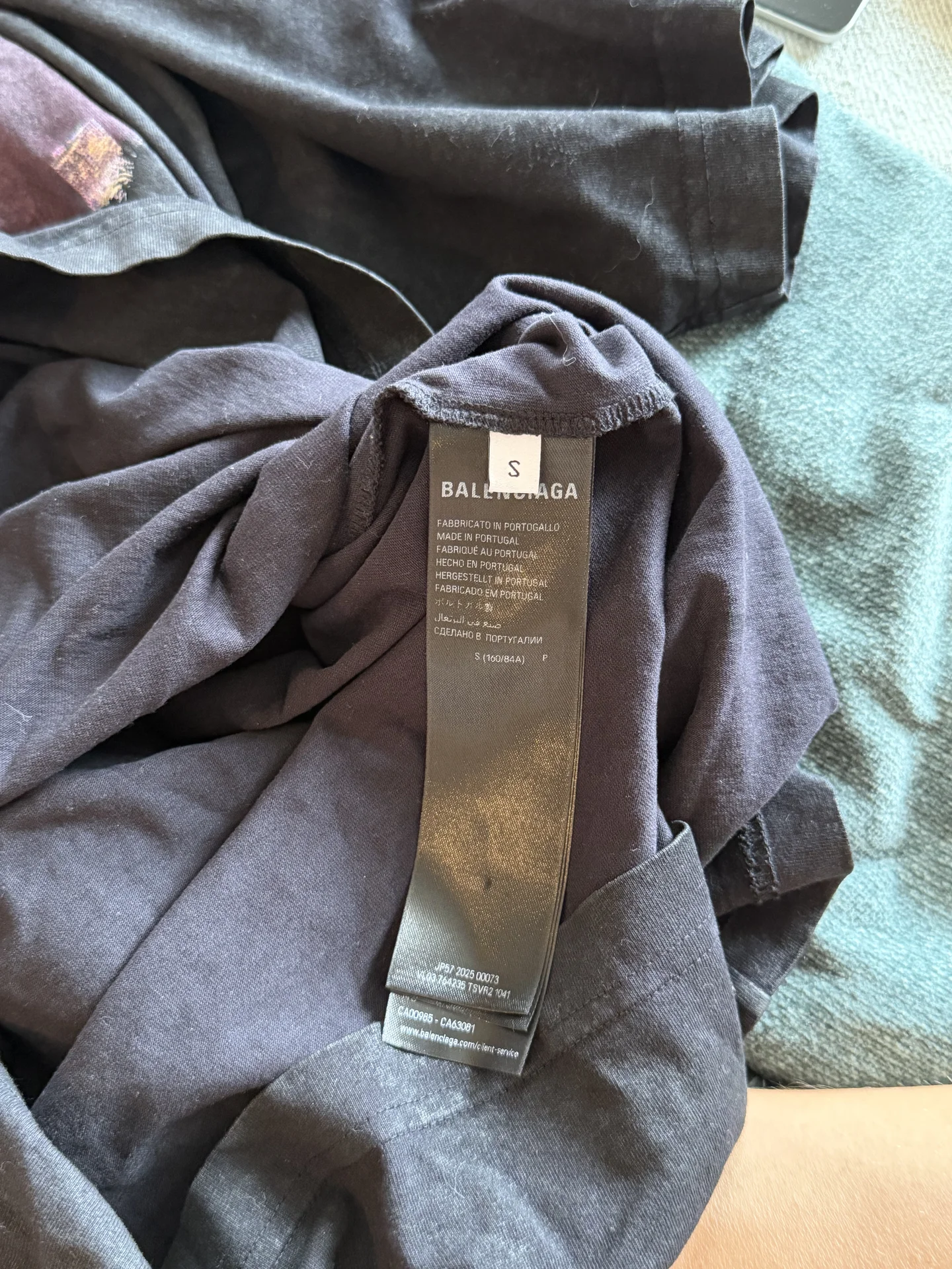 Футболка balenciaga S - миниатюра 5