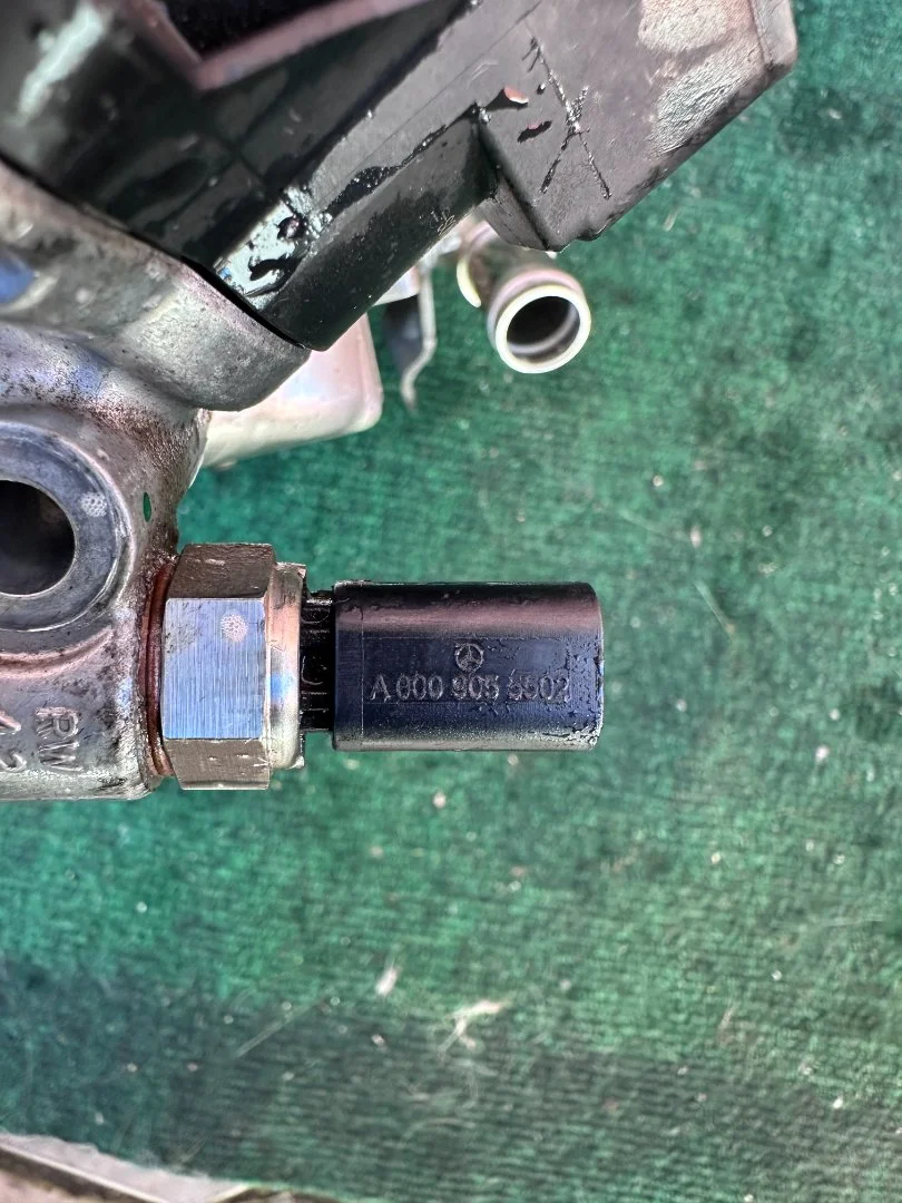 Клапан EGR с охладителем Mercedes OM654 (A6541400300) - миниатюра 2