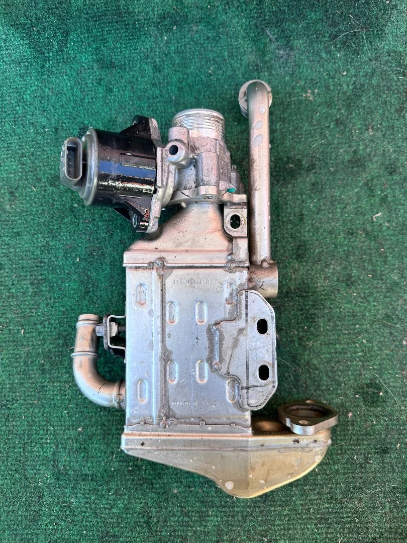 Клапан EGR с охладителем Mercedes OM654 (A6541400300) - миниатюра 4