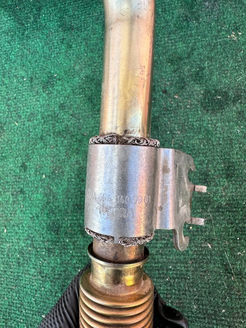 Трубка EGR Mercedes OM654 (A6541407901) - миниатюра 4