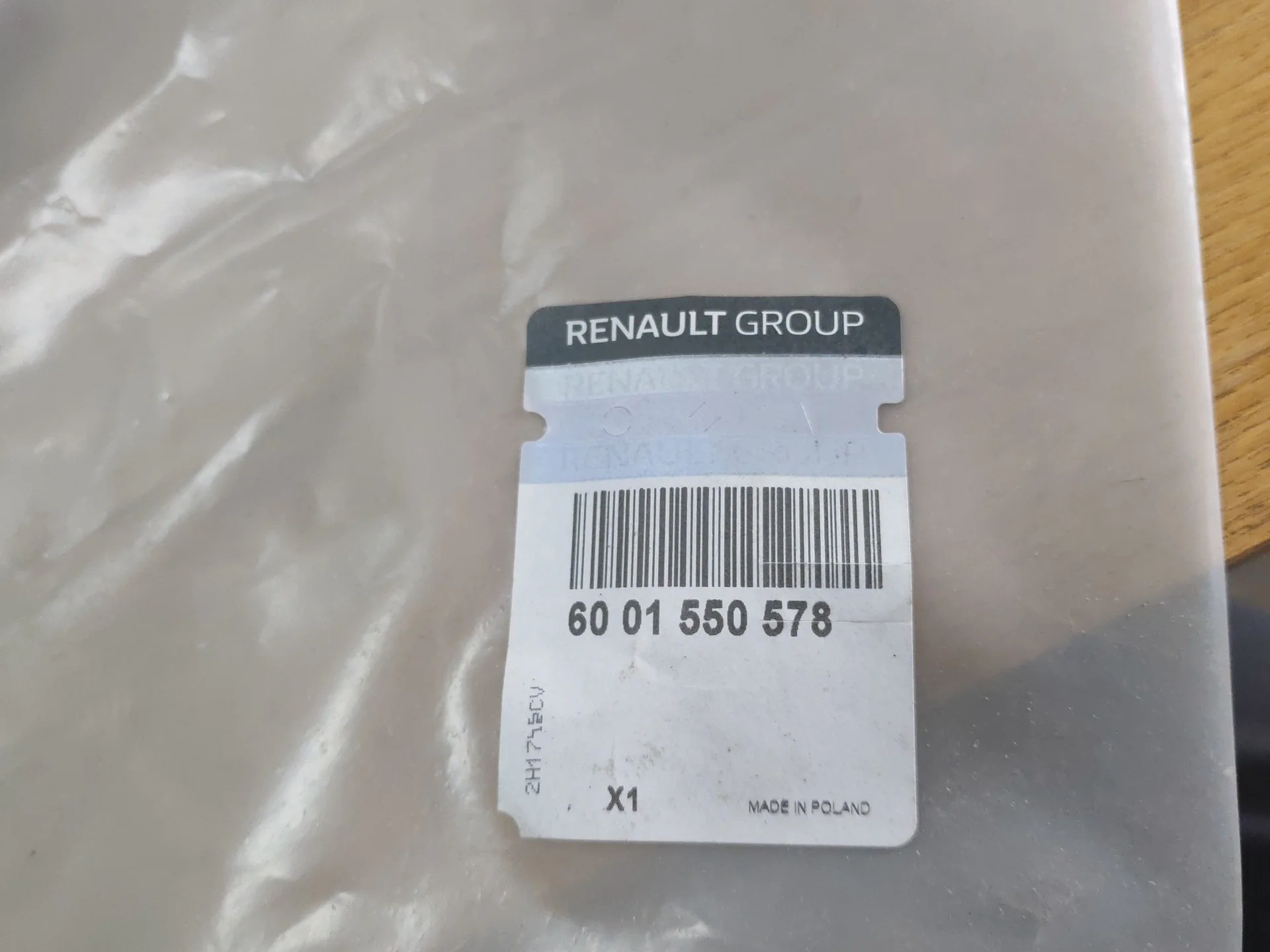 6001550578 трубка кондиционер Renault, dacia - миниатюра 2