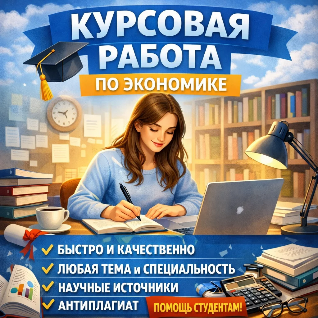 Напишу курсовую работу по экономике - изображение 1