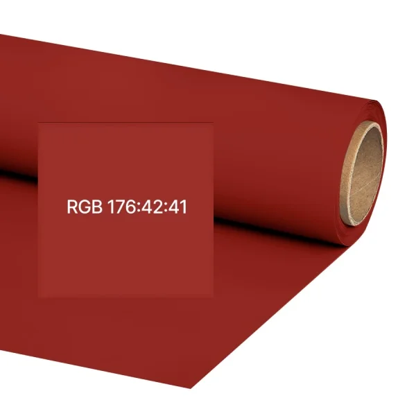 бумажный Raylab 001 Dark Red Красный2.72x11 M - изображение 1