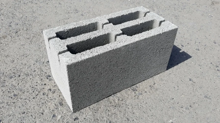 Блок стеновой гладкий СКЦ-1 серый - миниатюра 4