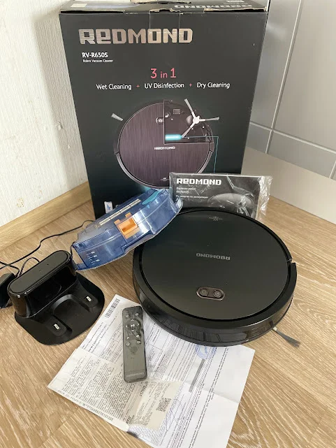 Робот пылесос redmond rv r650s - изображение 1