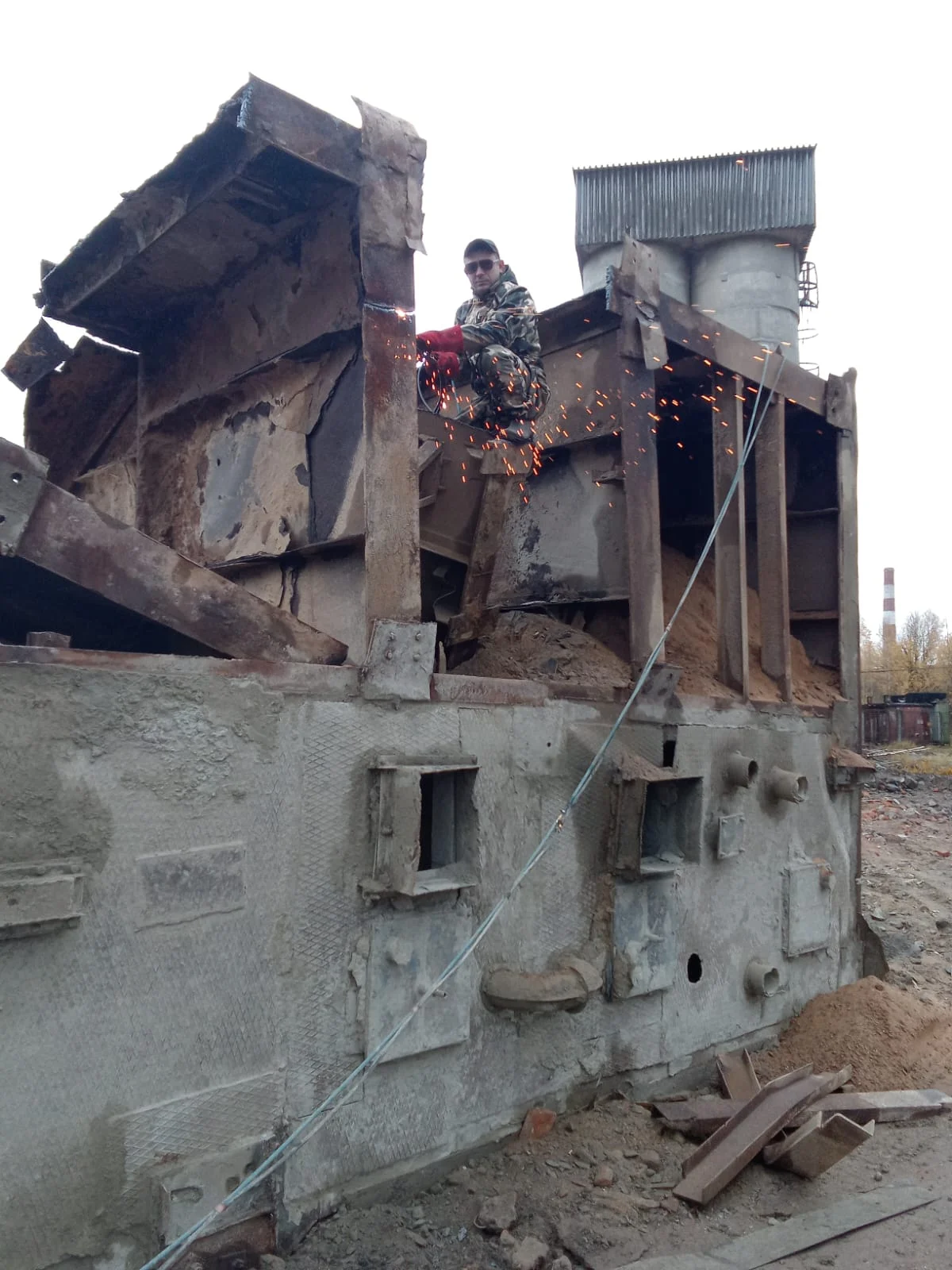Демонтаж б/у трубопроводов и металлоконструкций. - миниатюра 11