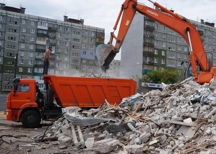 Демонтаж зданий, сооружений. Вывоз мусора с объектов. - миниатюра 14