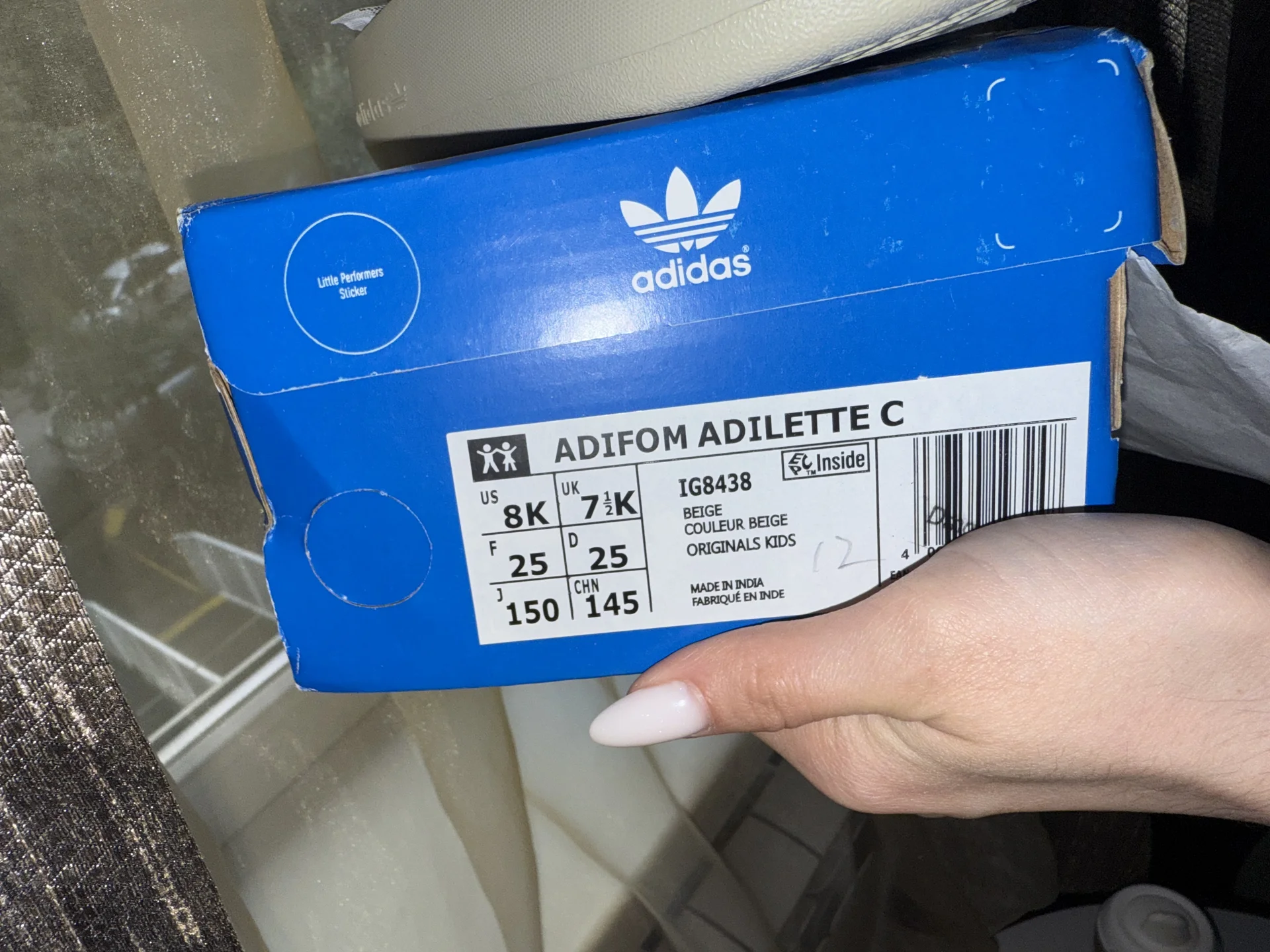 Новые Тапочки босоножки Adidas сандалии 25 - миниатюра 5