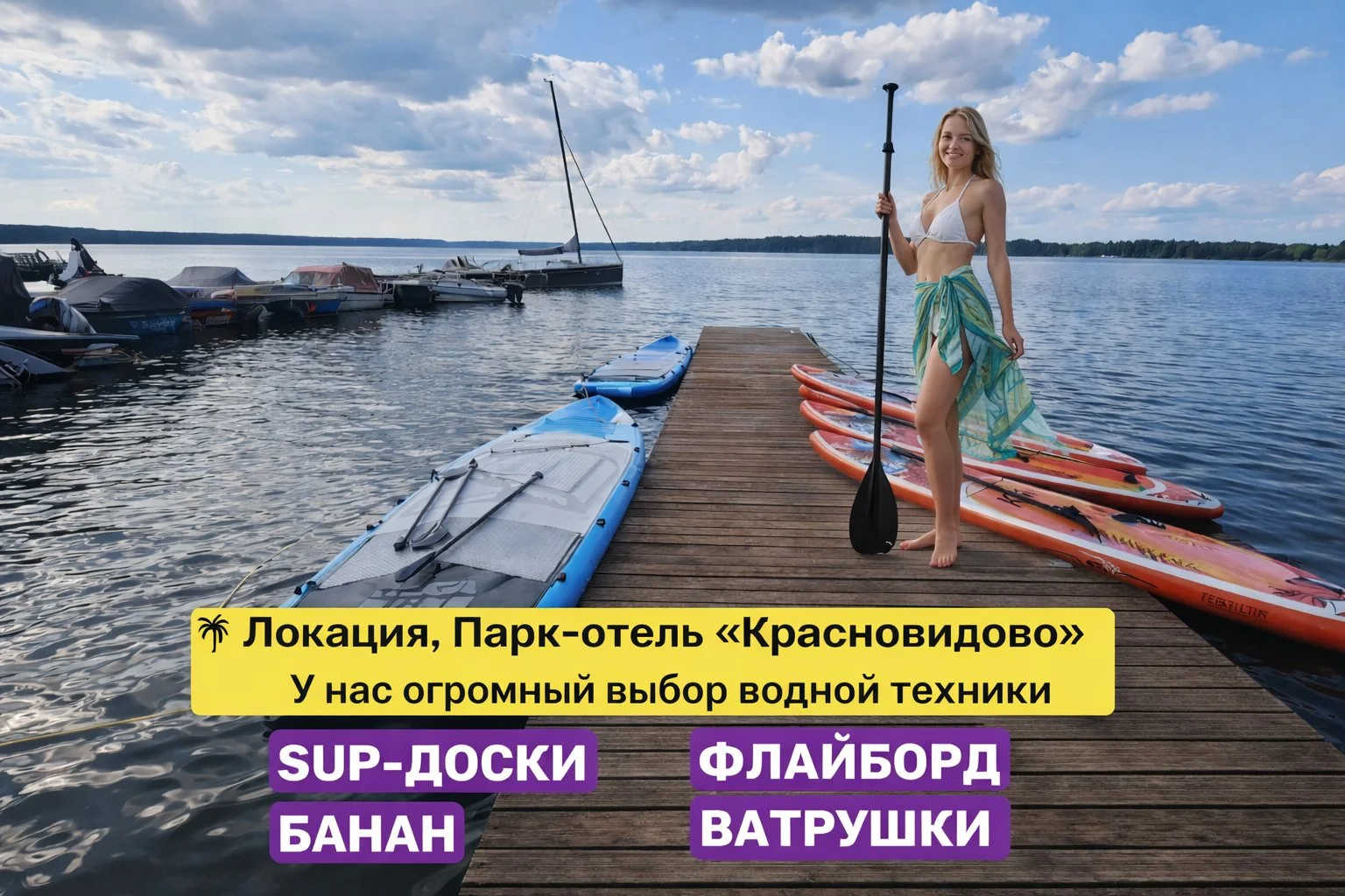 Аренда сапа сапборд sup.Флайборд. Ватрушка и банан