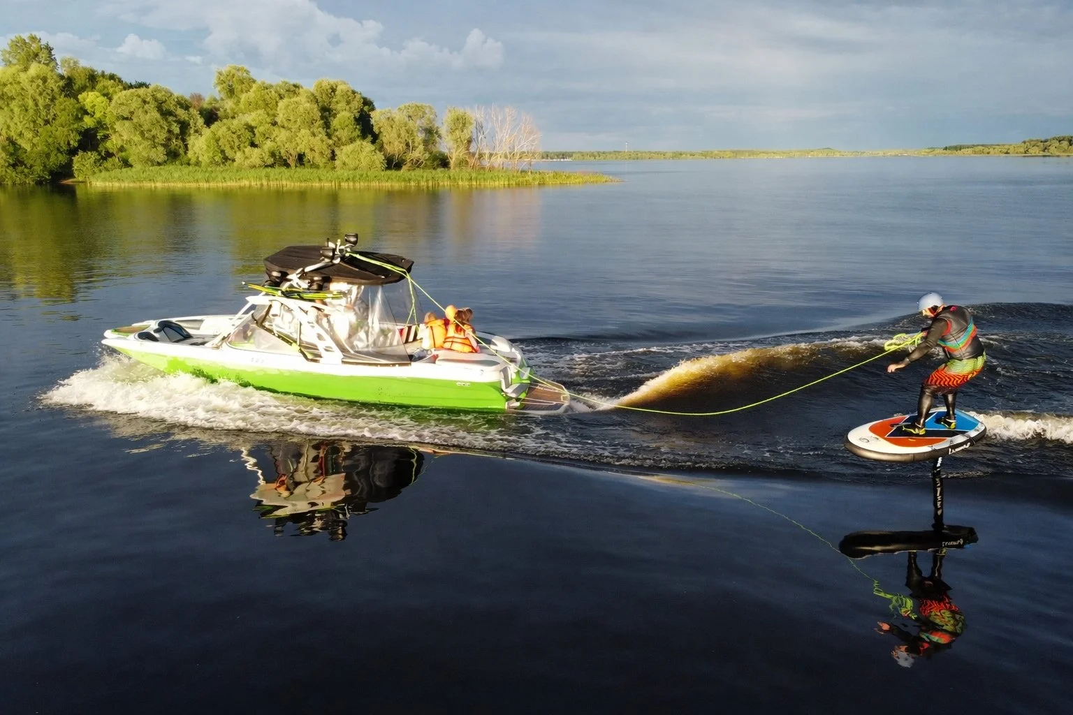 ВейкСерф буксировщик Mastercraft x2 - миниатюра 15