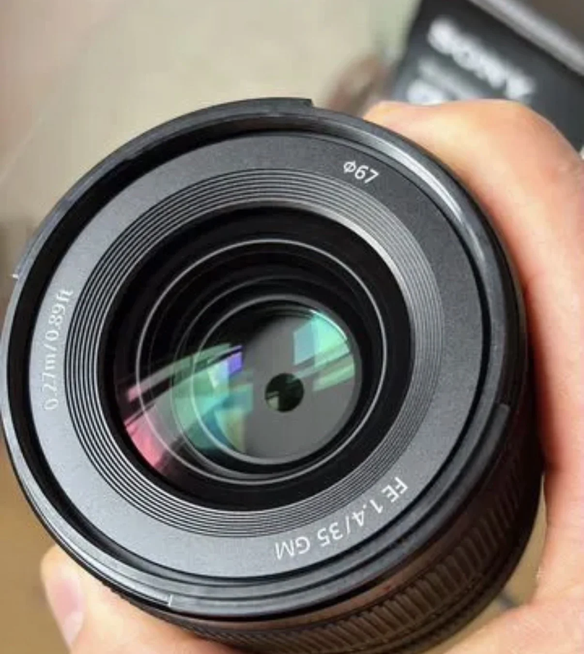 обьектив 35mm GM 1.4 sony e - миниатюра 3