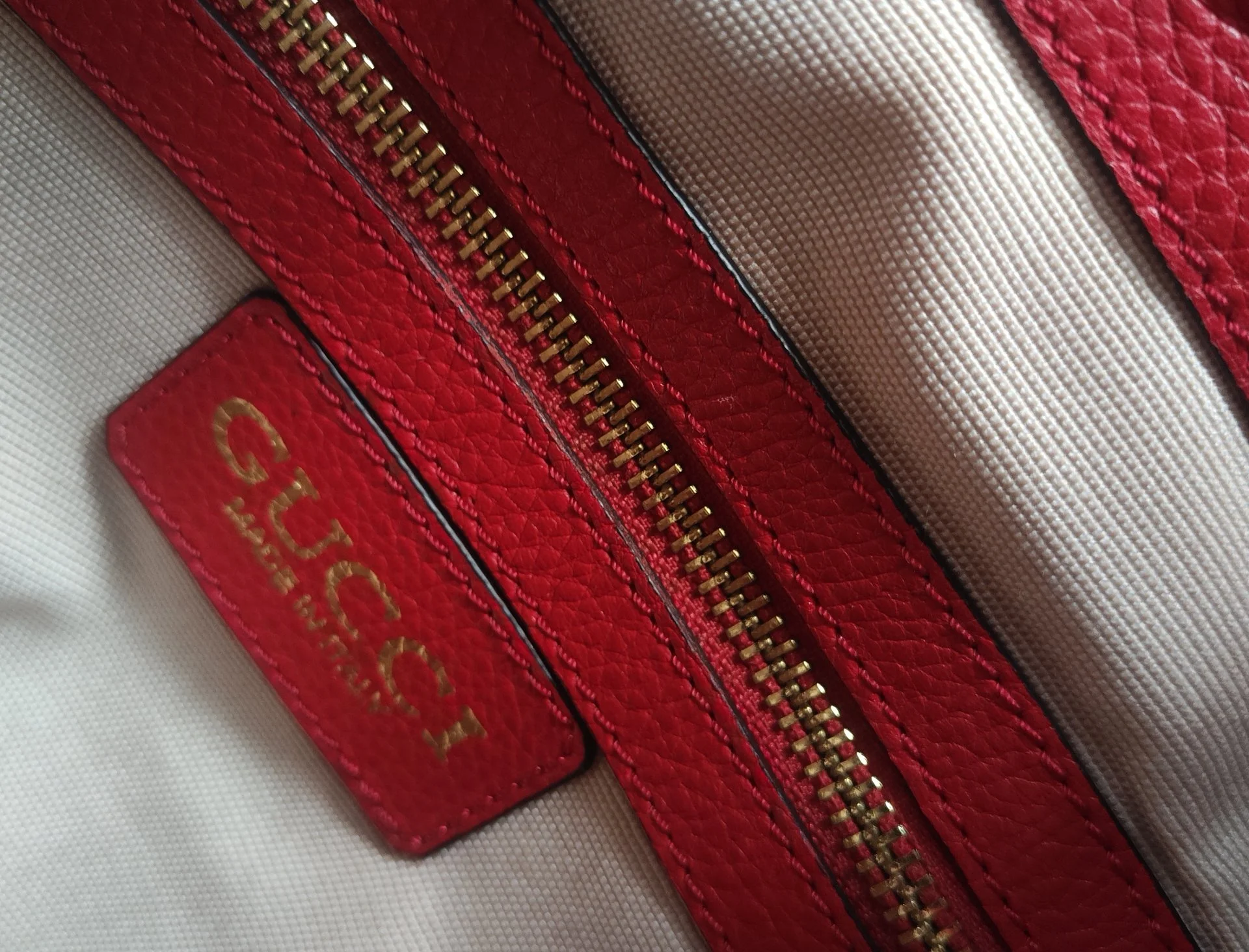 Сумка Gucci реплика красная - миниатюра 2