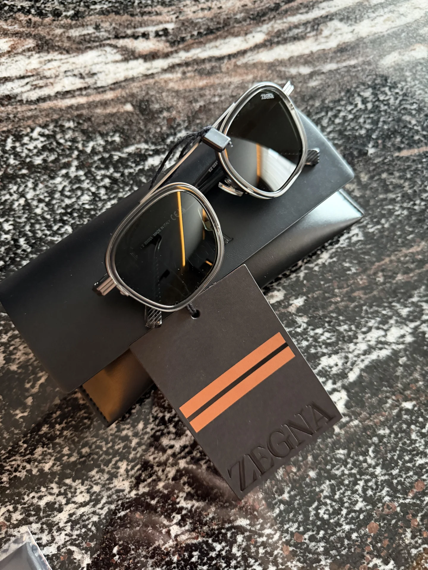 Очки солнцезащитные Zegna - миниатюра 3