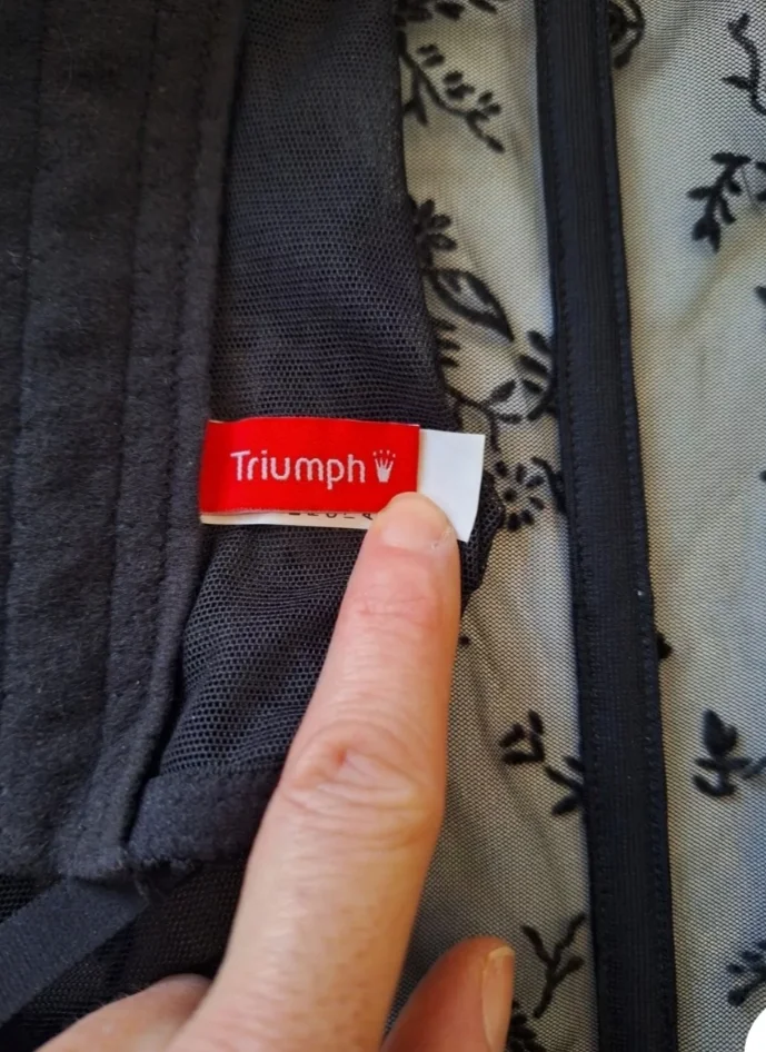 Корсет черный triumph - миниатюра 6