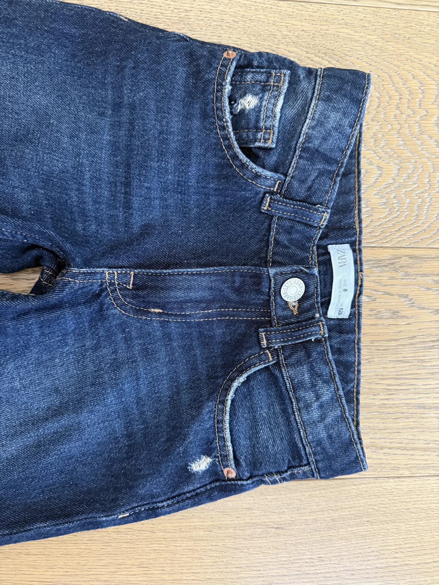 Джинсы Zara для мальчика 128 - миниатюра 3