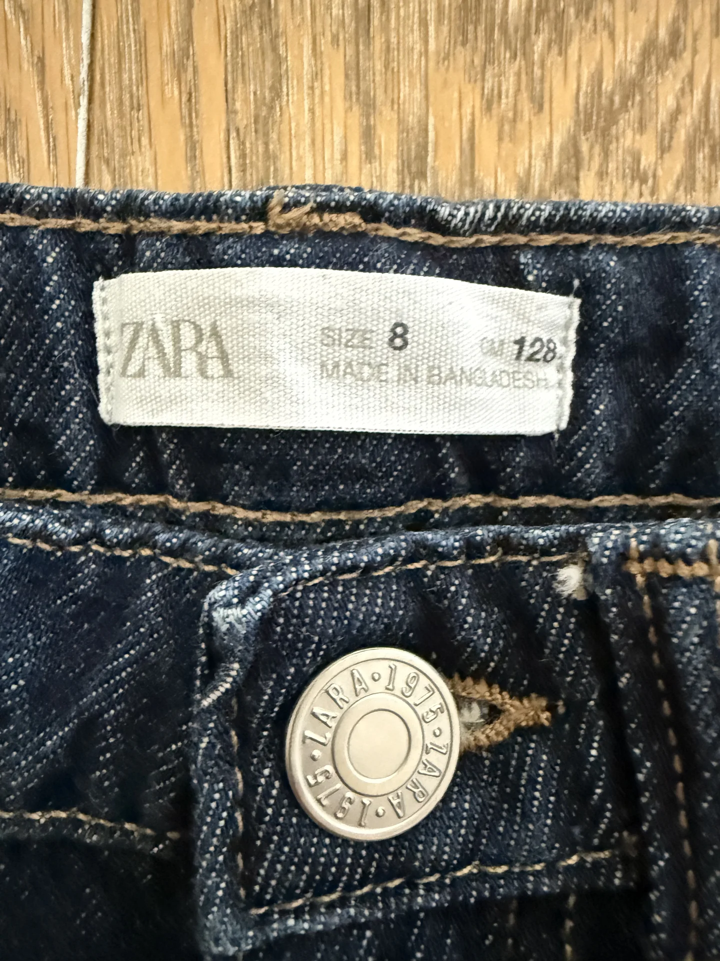 Джинсы Zara для мальчика 128 - миниатюра 4