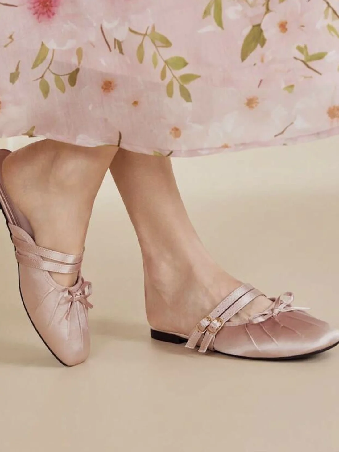 Мюли женские в стиле Miu Miu - миниатюра 4
