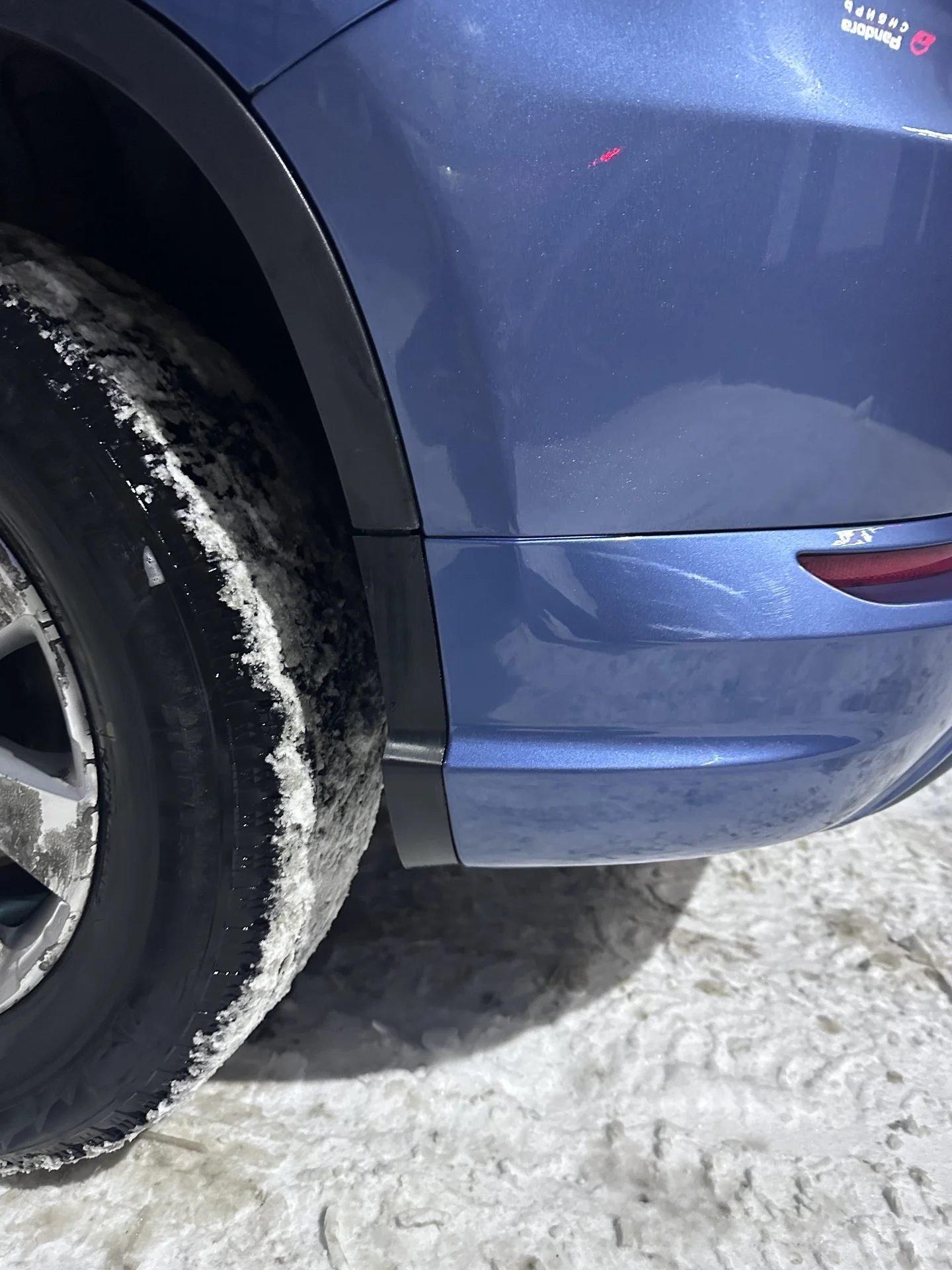 Молдинги под губу VW Tiguan 1 R-line - миниатюра 2