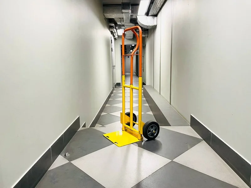 Грузовая тележка раскладная усиленная до 150 кг с откидной платформой - миниатюра 3