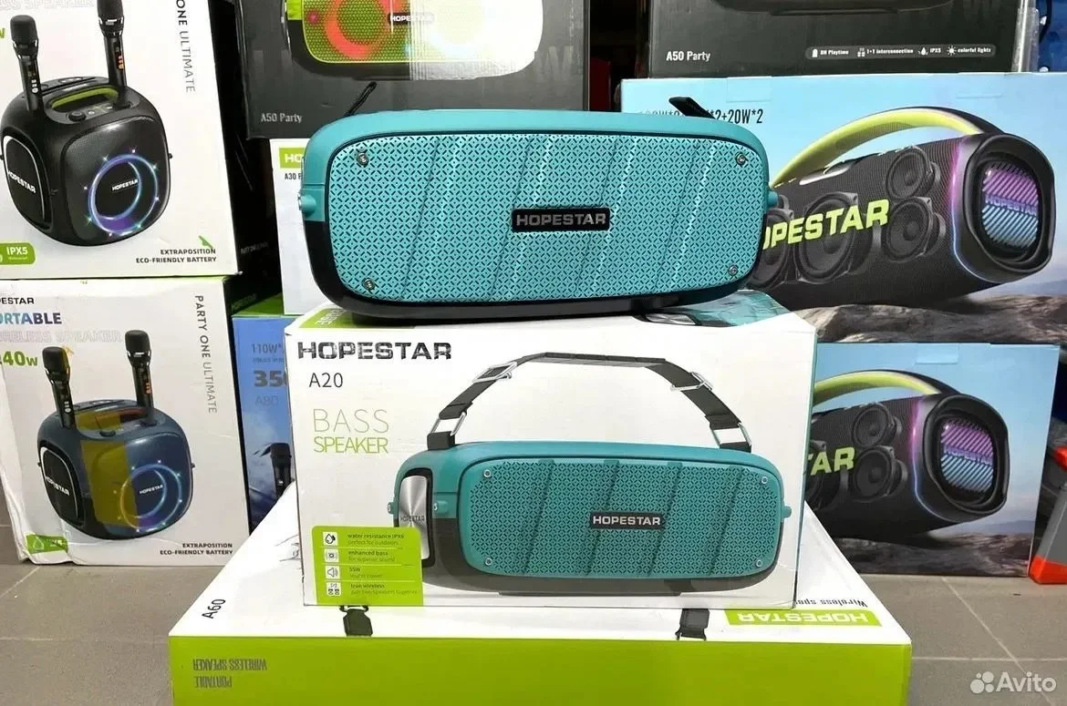 Портативная Bluetooth-колонка Hopestar А20 - миниатюра 1