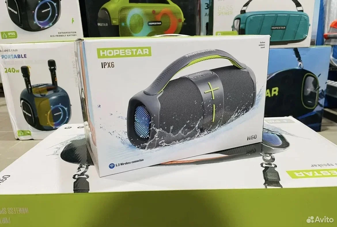 Колонка с гарантией Hopestar H60 с Bluetooth - миниатюра 2