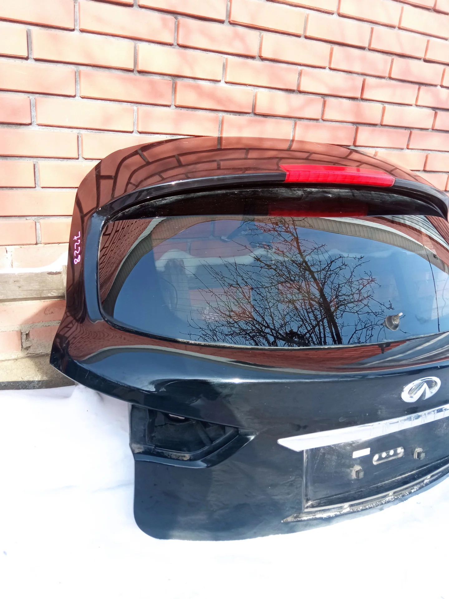 Крышка (дверь) багажника Infiniti FX - миниатюра 3