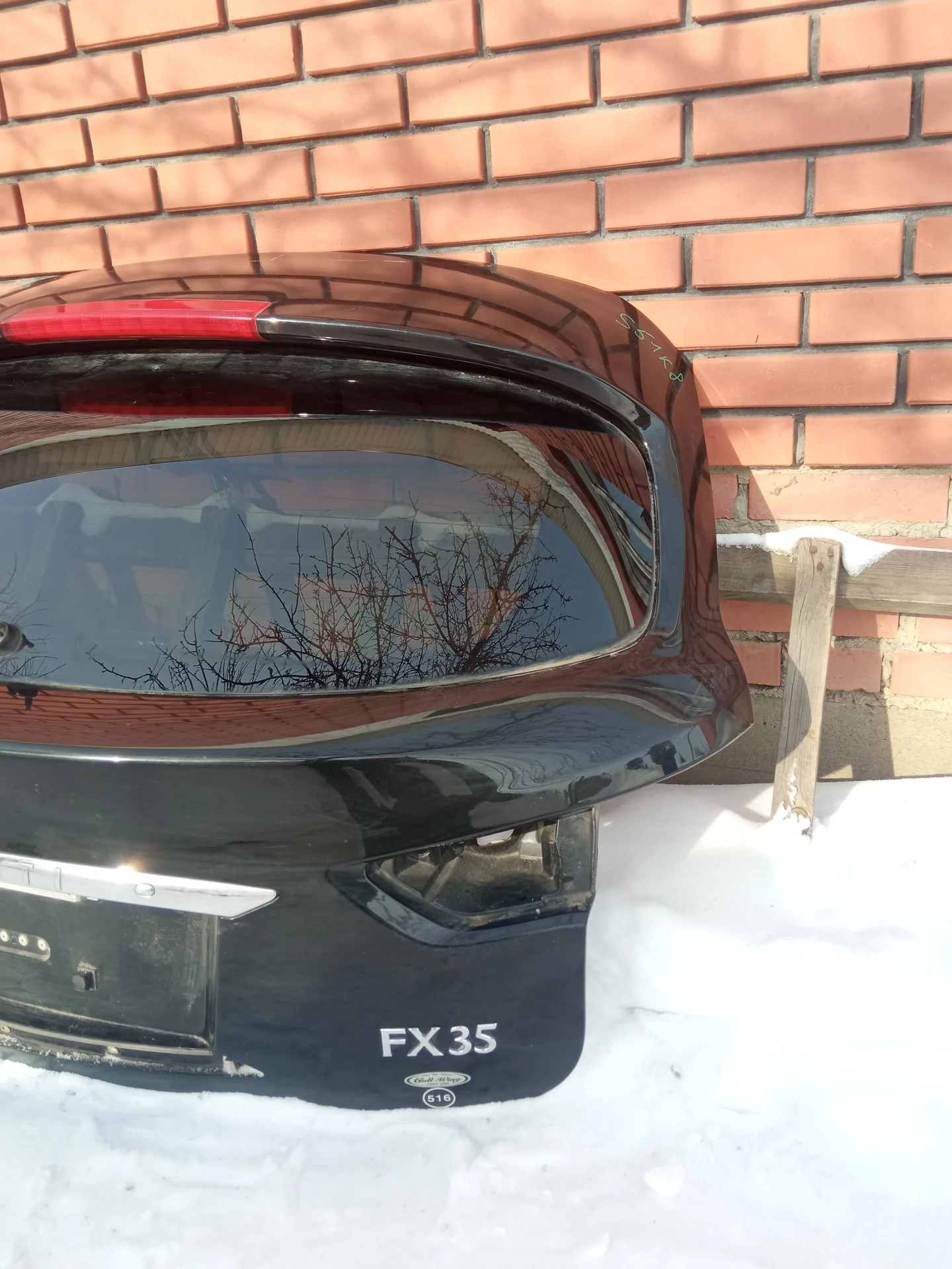 Крышка (дверь) багажника Infiniti FX - миниатюра 4