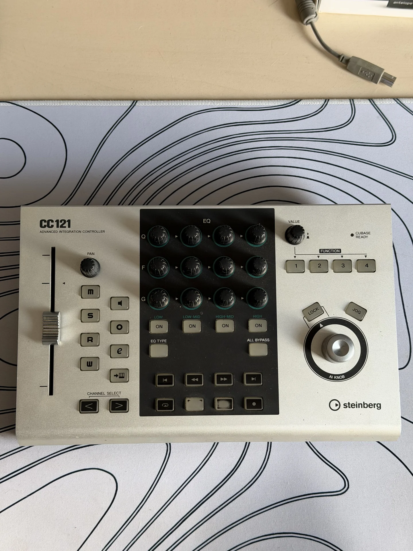 Cc121 steinberg миди контроллер cubase - миниатюра 4