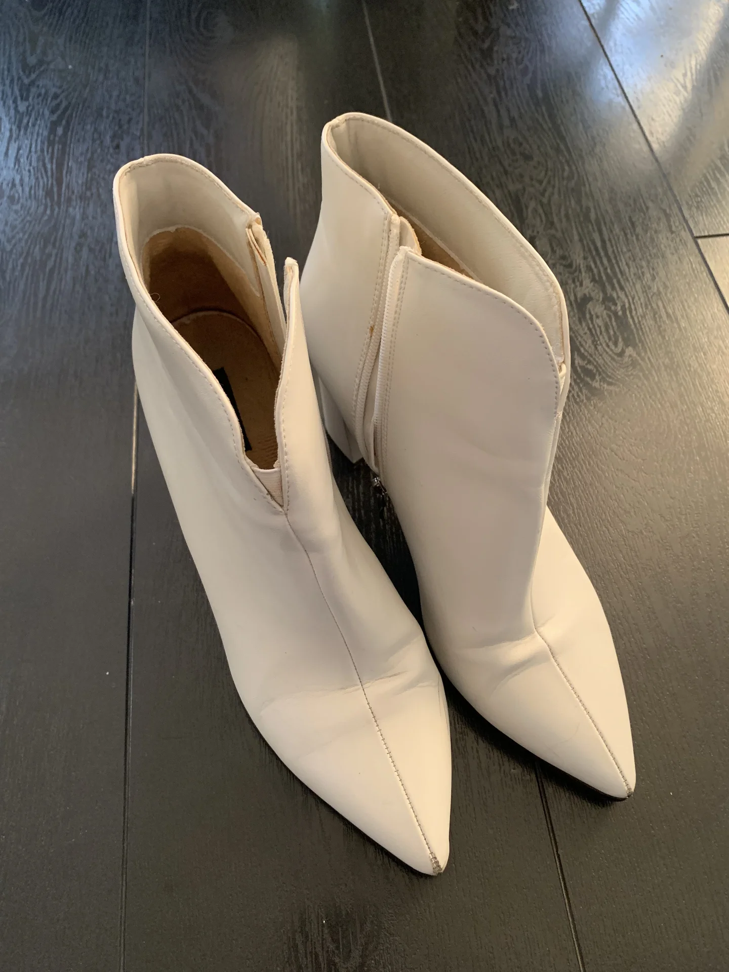 Ботильоны белые 41 размер - миниатюра 11