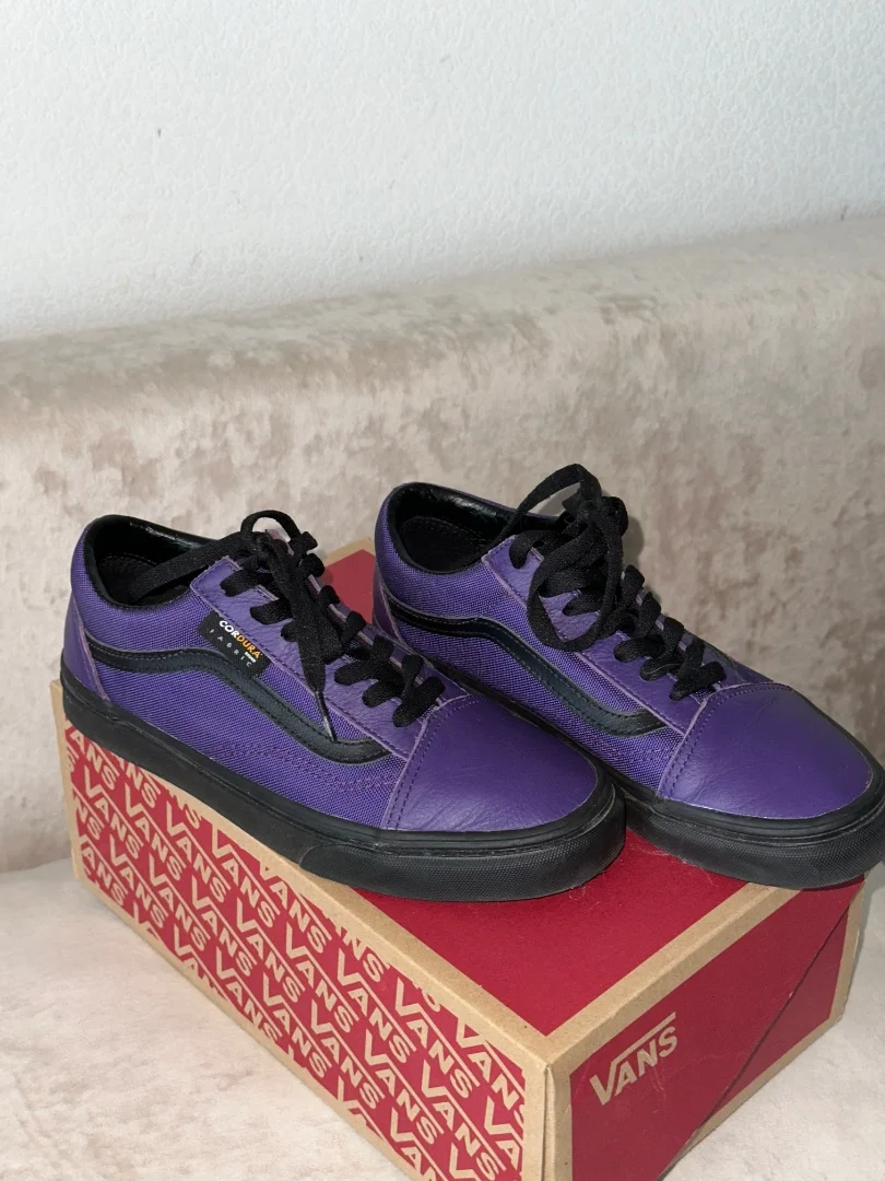 Кеды vans Old Skool (Cordura) Violetindigo оригинал - изображение 1