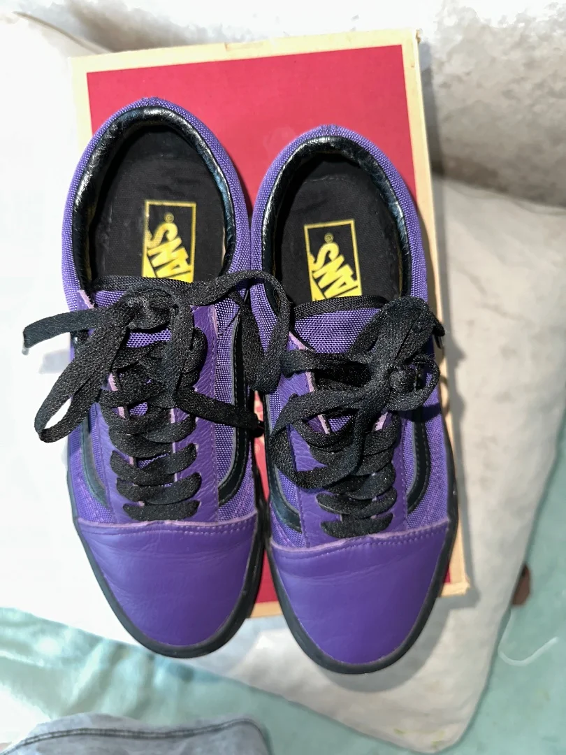 Кеды vans Old Skool (Cordura) Violetindigo оригинал - миниатюра 3
