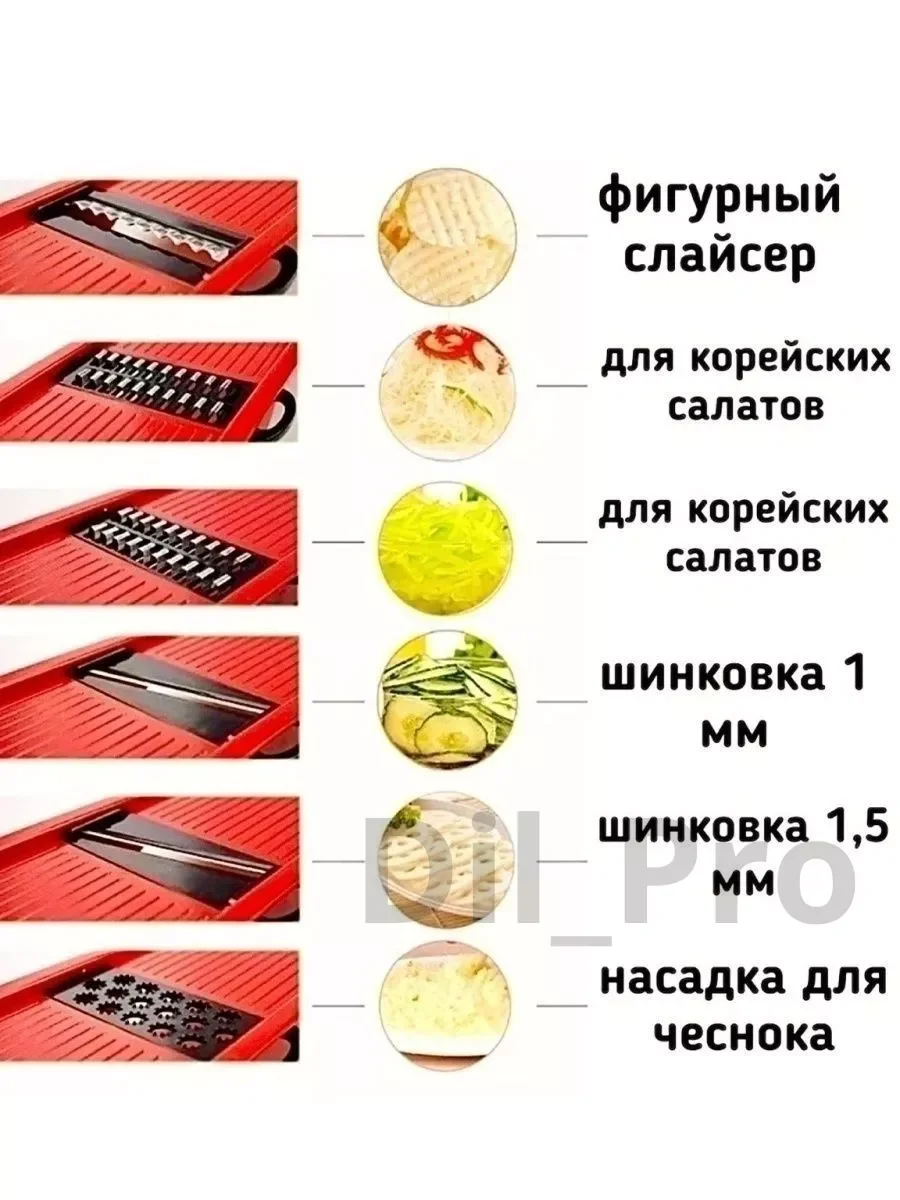 Мультифункциональная шинковка-терка - миниатюра 5