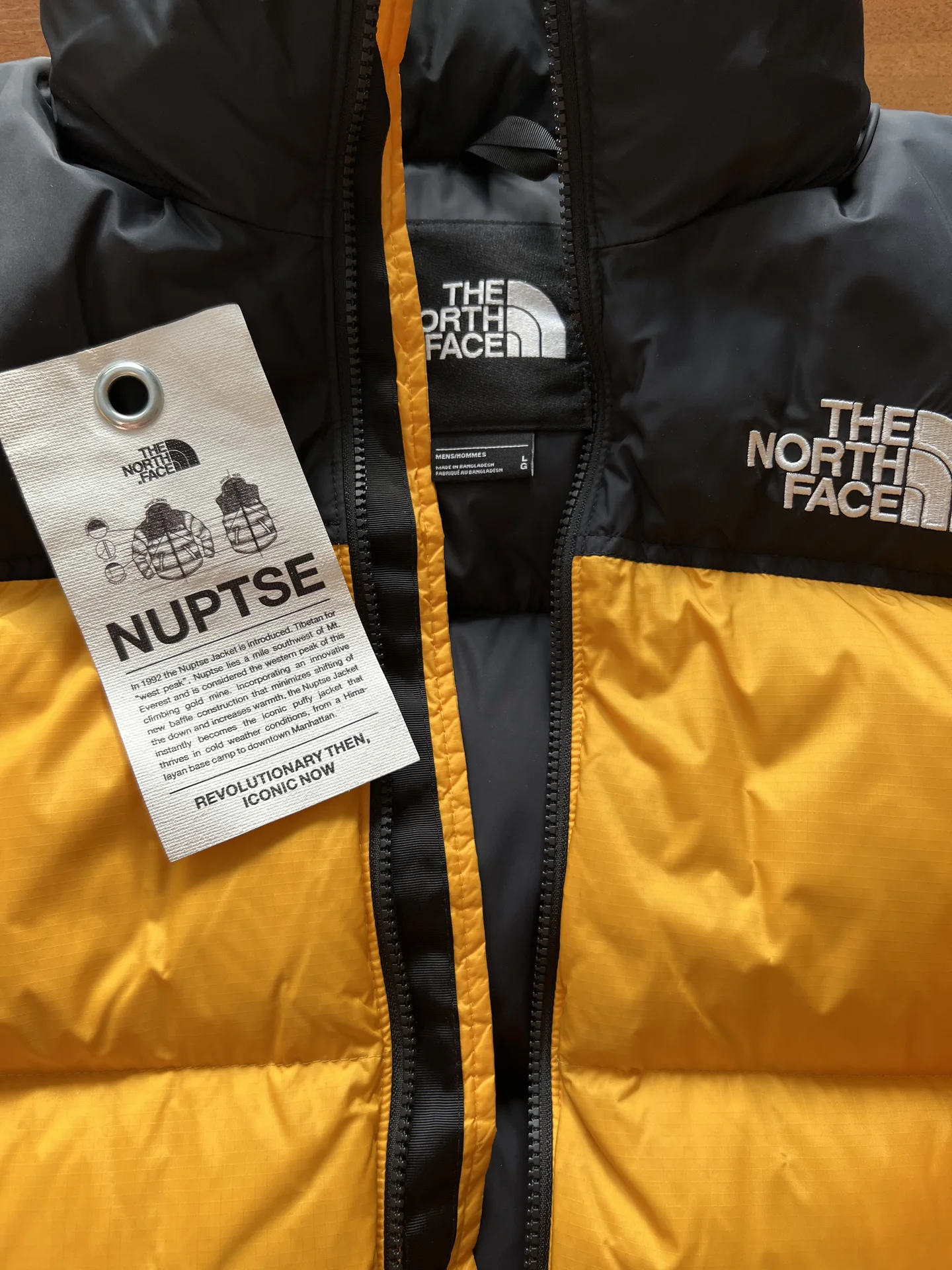 Пуховик The North Face nuptse 700 - миниатюра 2