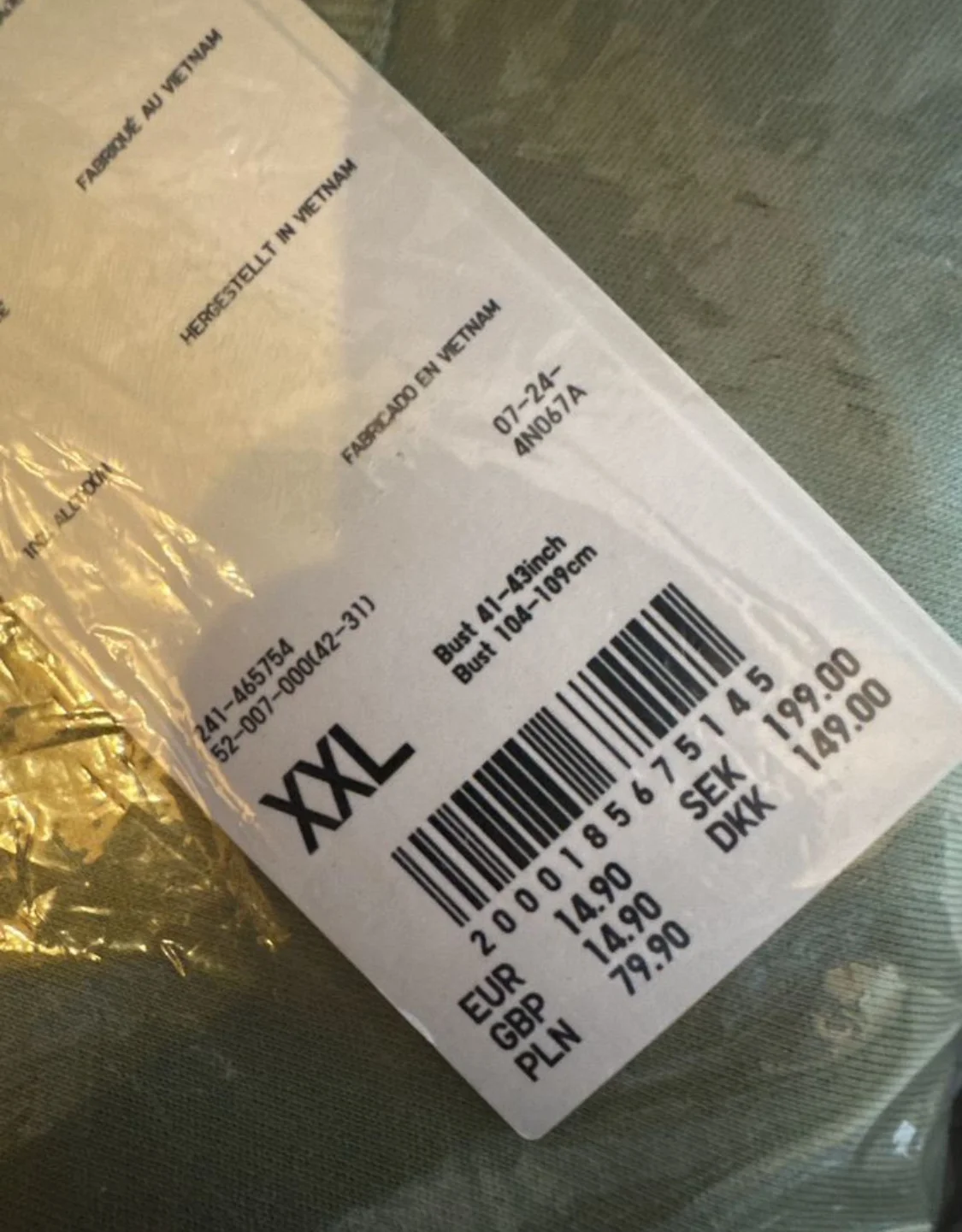 Uniqlo 2XL Женская Футболка Европа - миниатюра 2