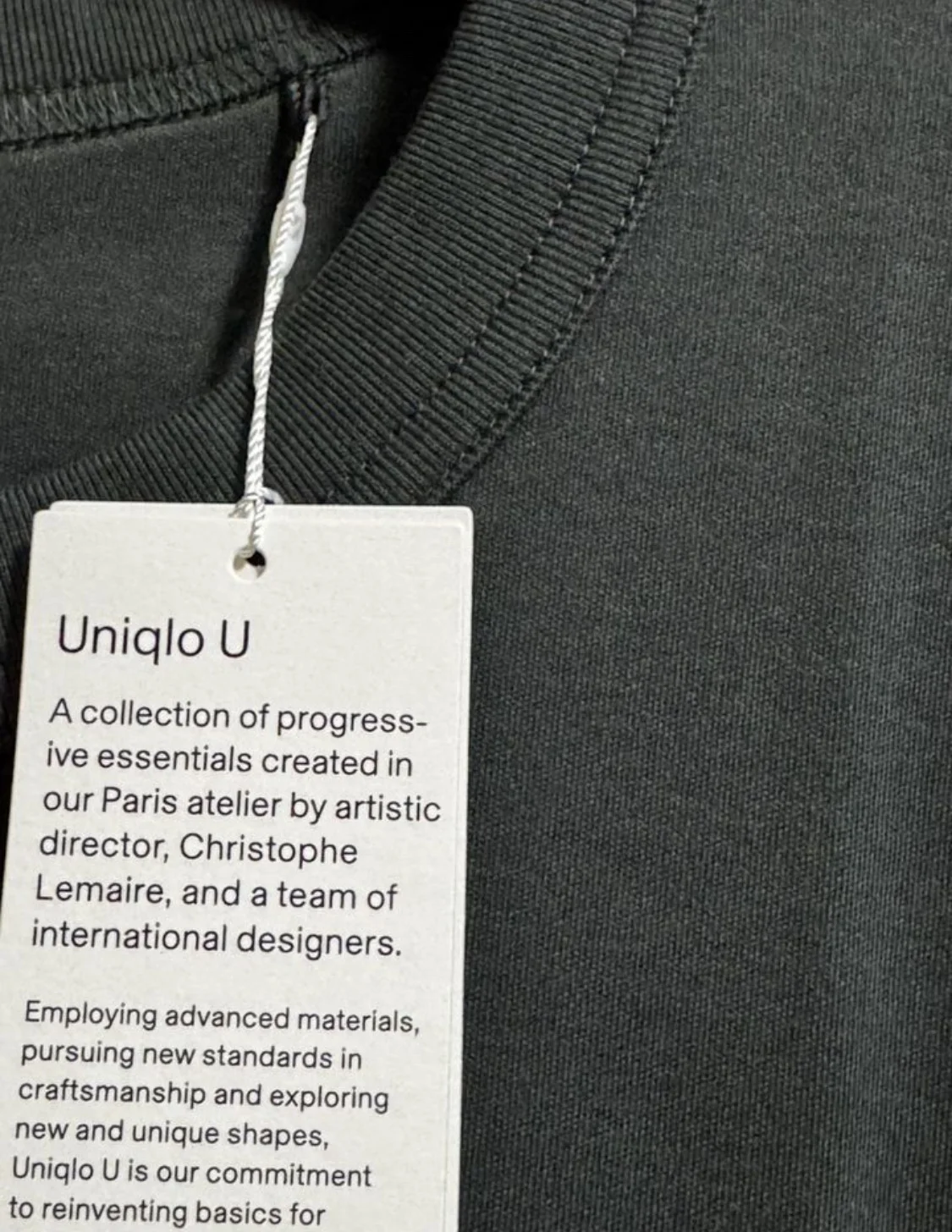 Uniqlo U M,L,XL женская футболка Европа - миниатюра 5
