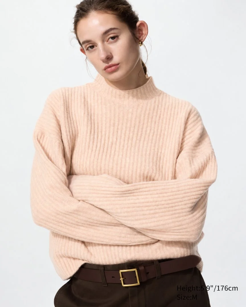 Uniqlo женский джемпер Soufflé Yarn • XXL - миниатюра 2