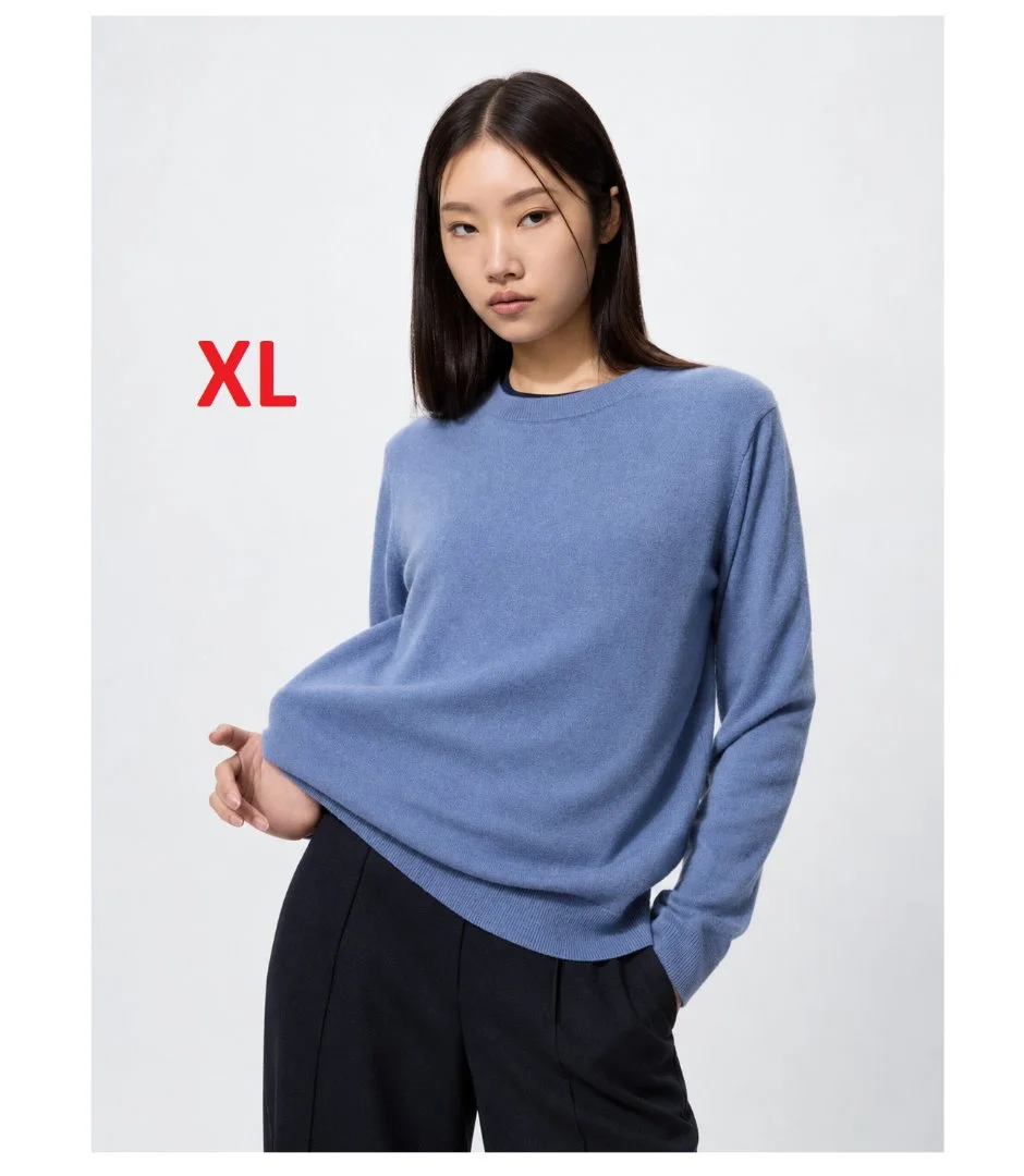 Uniqlo женский кашемировый джемпер Оригинал - миниатюра 2