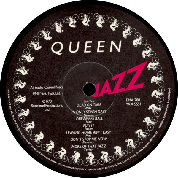 Queen-Jazz 1st UK - миниатюра 3