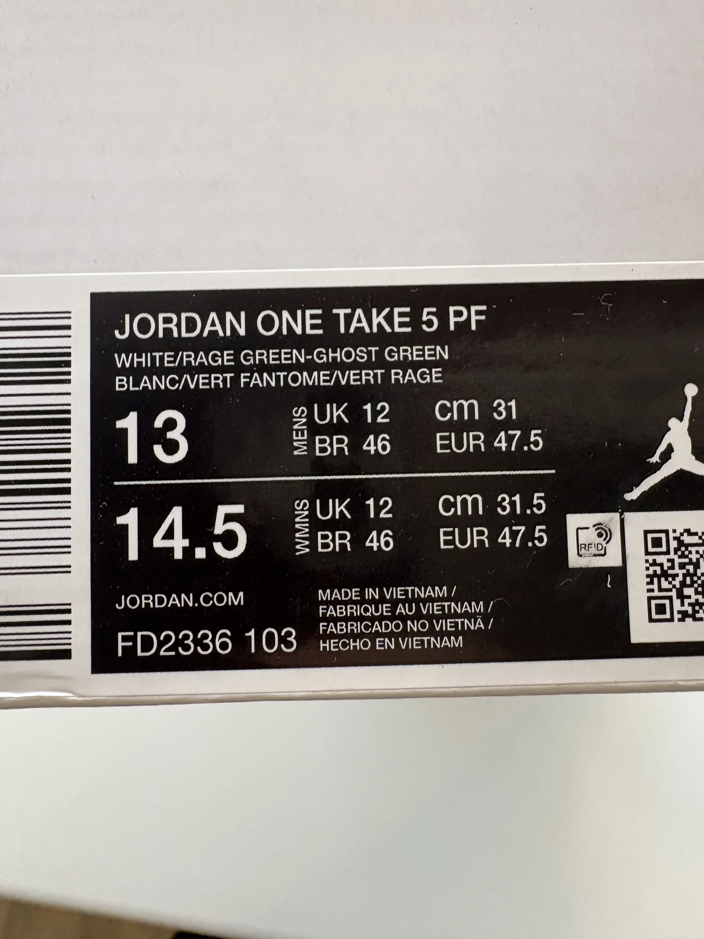 Jordan one take 5 Оригинал(46 размер) - миниатюра 5