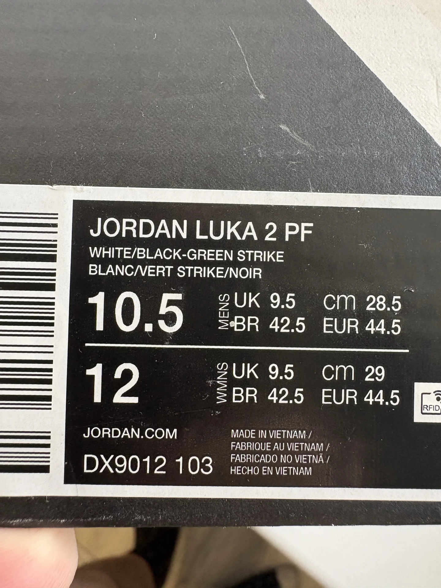 Jordan Luka 2 Оригинал (44.5размер) - миниатюра 5