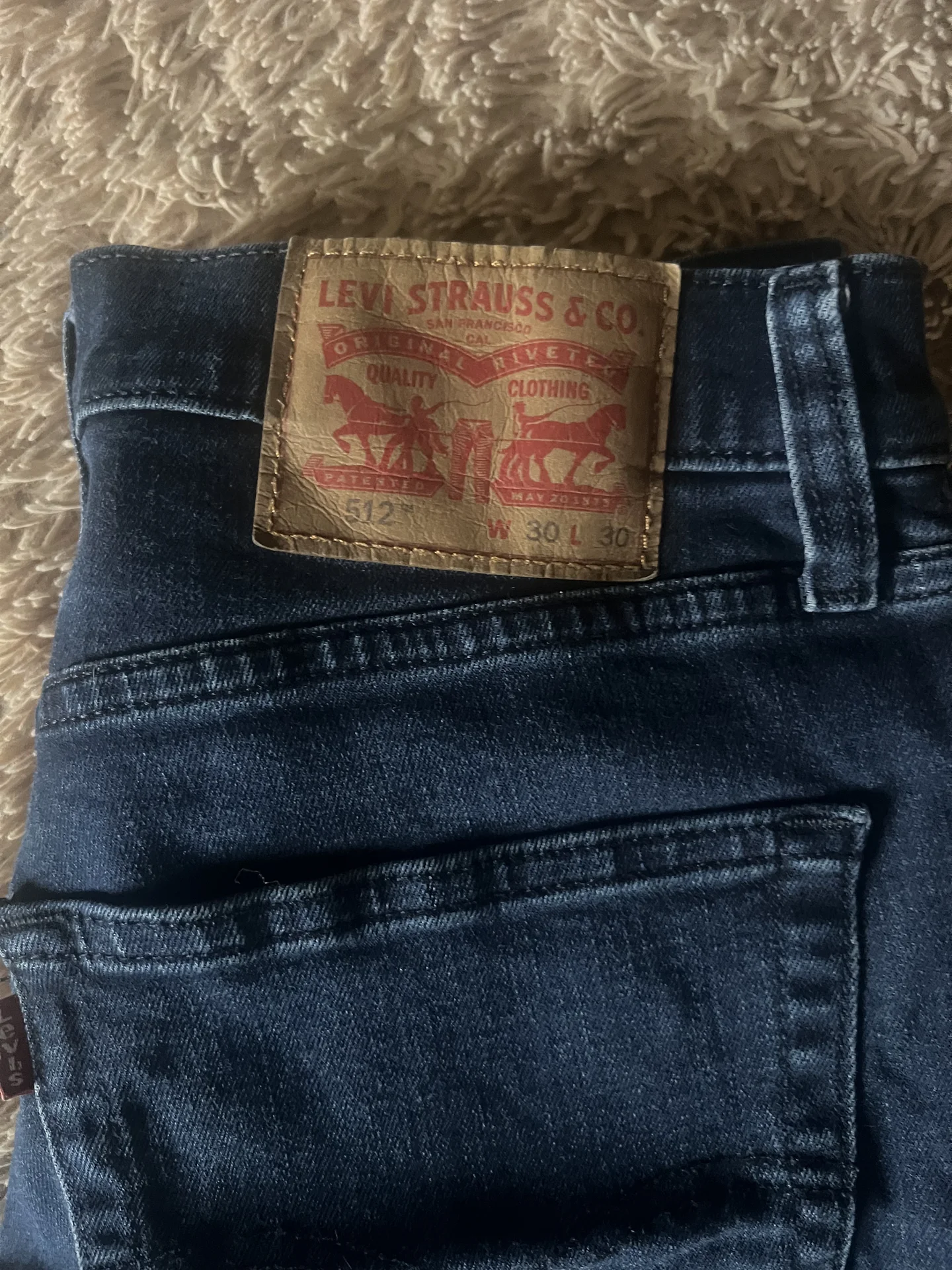 Джинсы Levi’s 512 - миниатюра 4