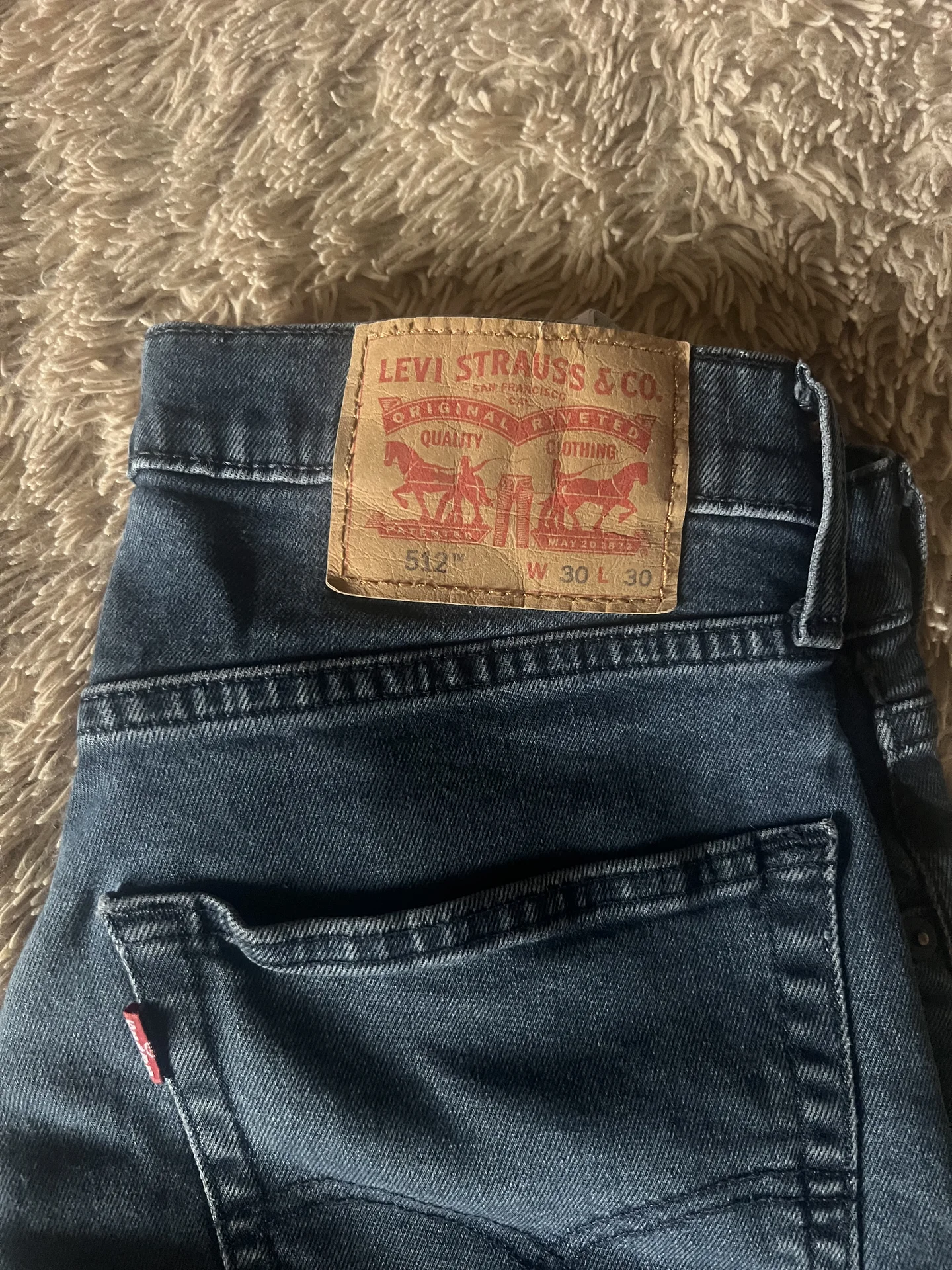 Джинсы Levi’s 512 - миниатюра 4