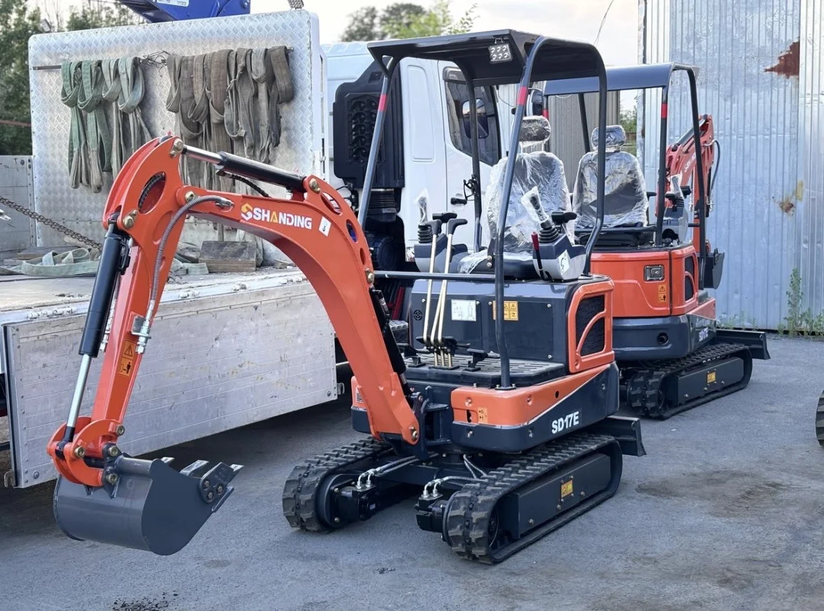 Мини экскаватор SHANDING SD17E - миниатюра 6