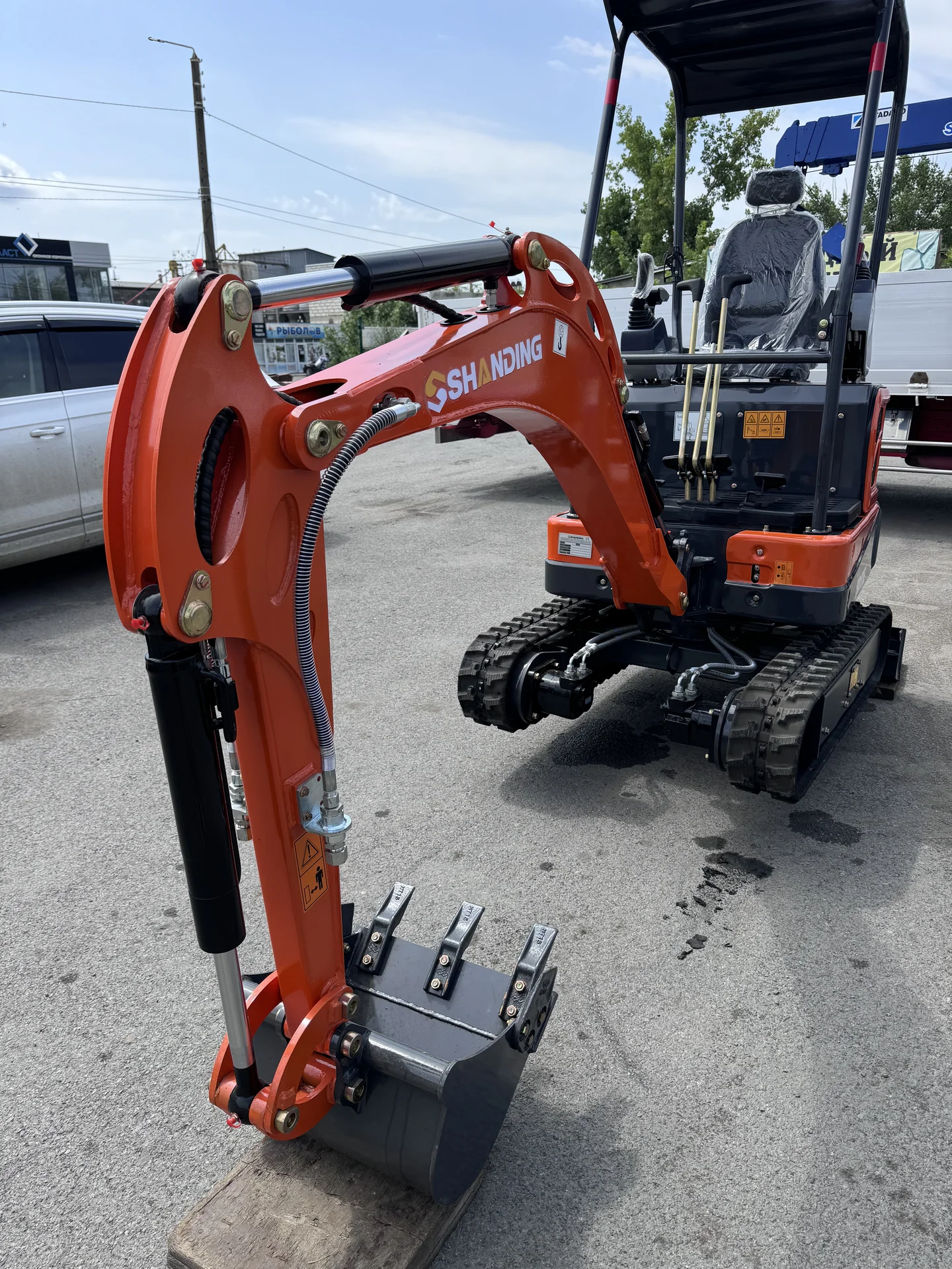 Мини экскаватор SHANDING SD17E - миниатюра 8