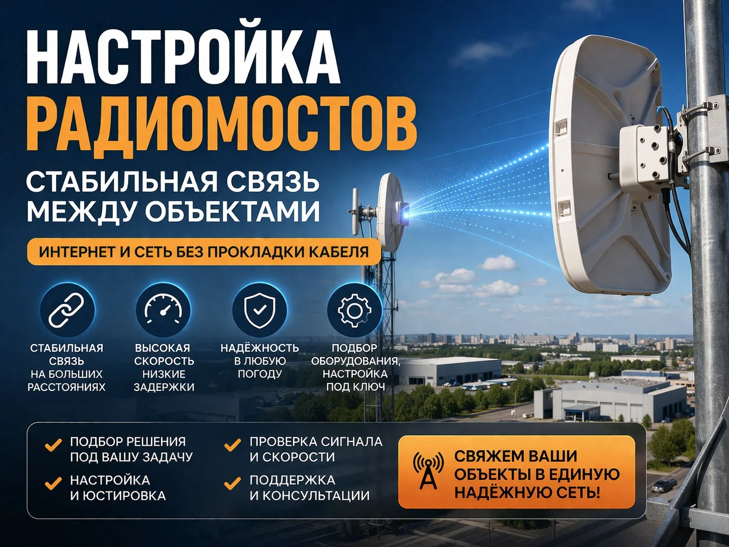 Профессиональная настройка радиомостов - изображение 1