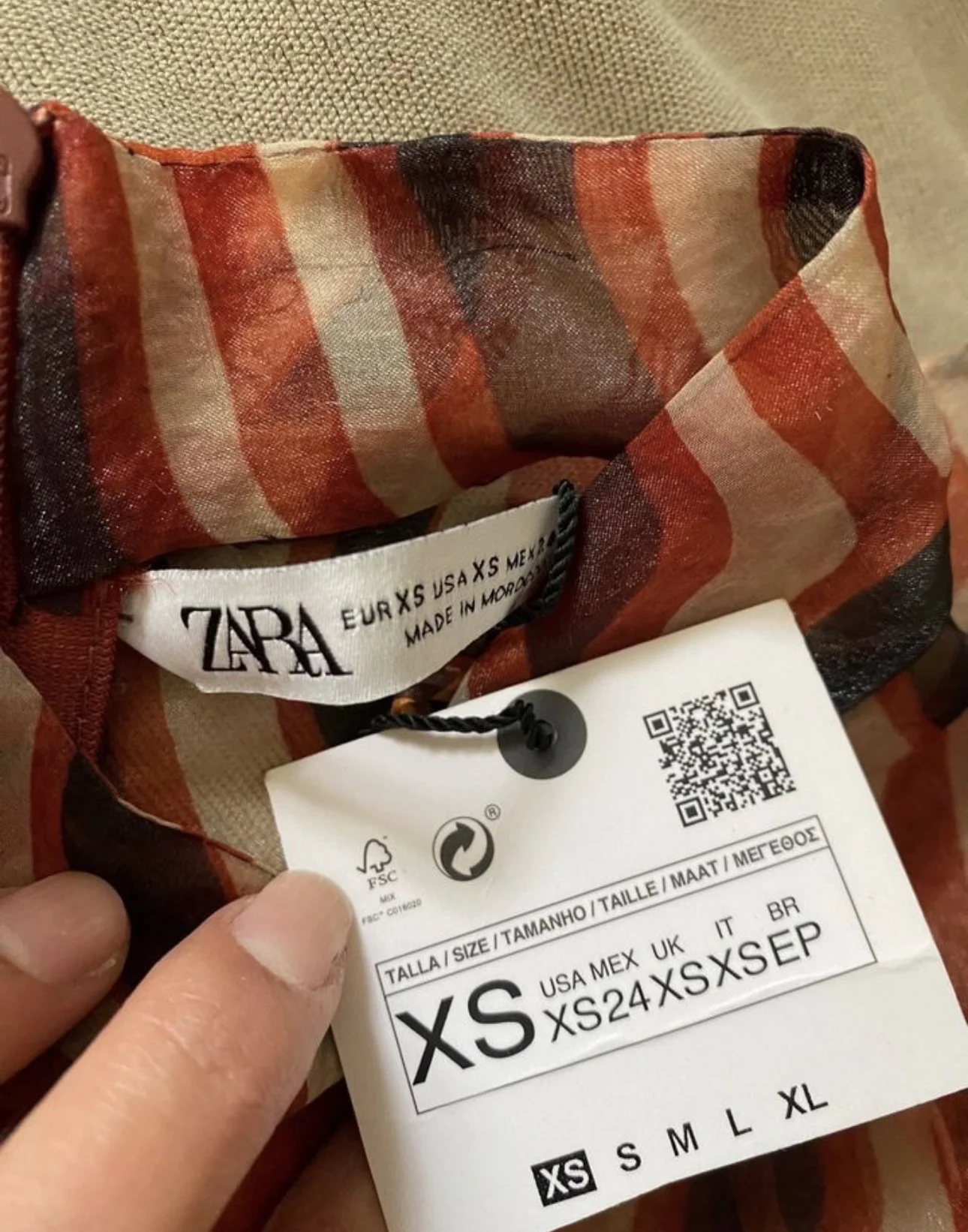 Платье ZARA новое xs/s - миниатюра 5
